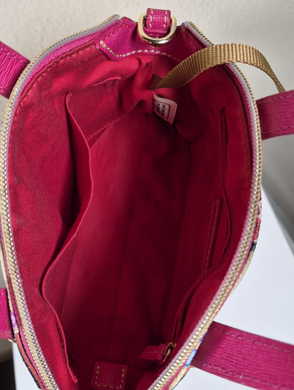 Dooney And Bourke Varsity Dome Satchel - Picture 16 of 17